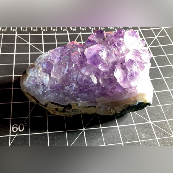 303g Natural Mineral Specimen Amethyst Quartz Crystal Beautiful Stone Rock - Picture 7 of 16